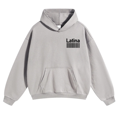 Latina Addcustom Unisex Fit Color Hoodie wearishow