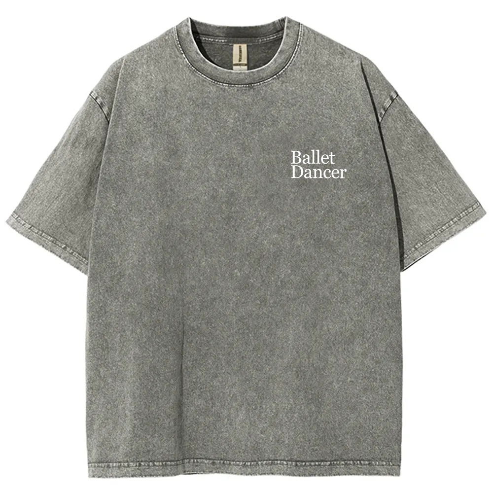 Ballet Dancer Unisex Fit Washed T-Shirt