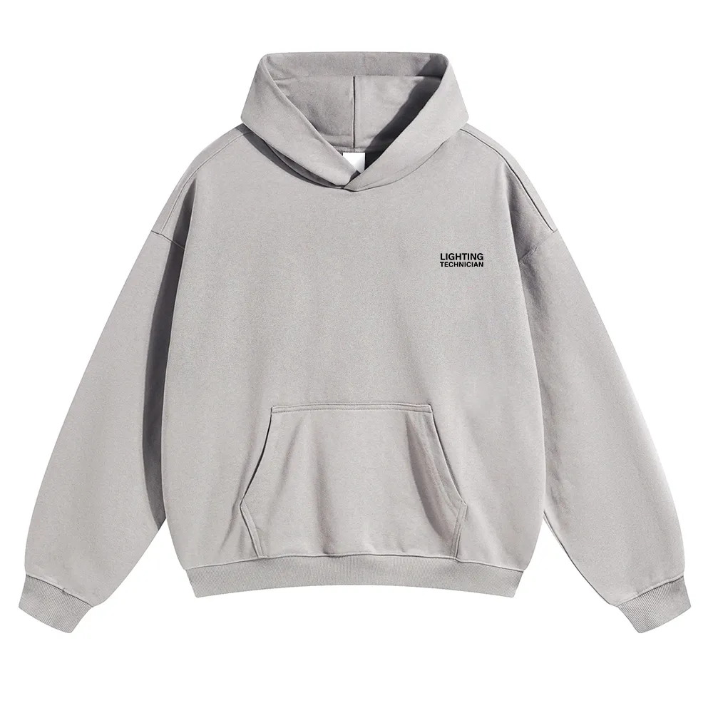 Lighting Technician Unisex Solid Color Hoodie wearishow