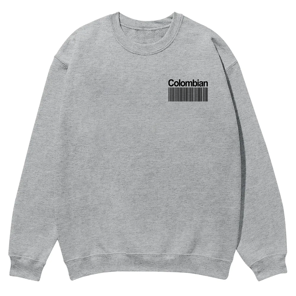 Colombian Unisex Fit  Casual Crewneck Sweatshirt wearishow