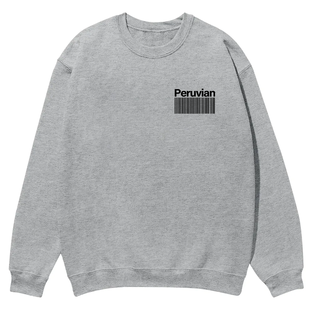 Peruvian Unisex Fit  Casual Crewneck Sweatshirt wearishow