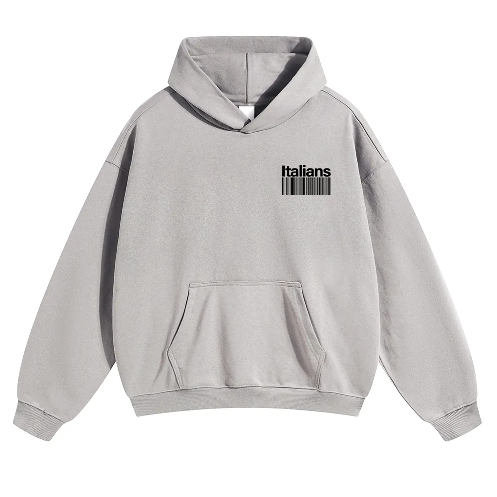 Italians Unisex Fit Color Hoodie wearishow