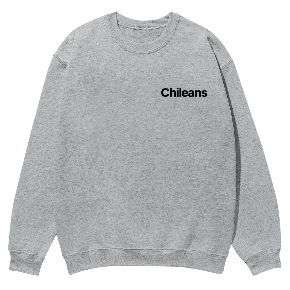Chileans Unisex Fit  Casual Crewneck Sweatshirt wearishow