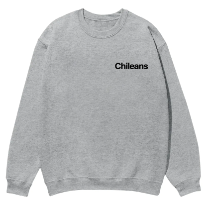 Chileans Unisex Fit  Casual Crewneck Sweatshirt wearishow