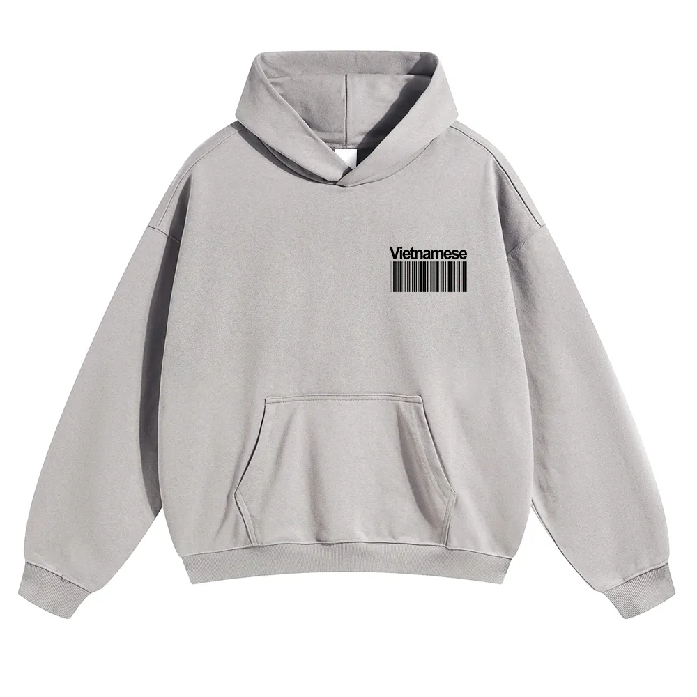 Vietnamese Unisex Fit Color Hoodie wearishow
