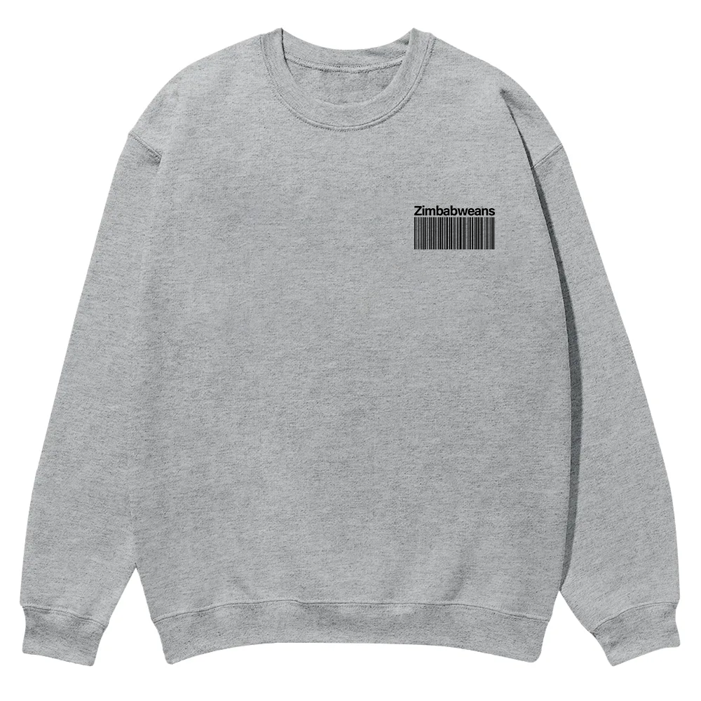 Zimbabweans Unisex Fit  Casual Crewneck Sweatshirt wearishow