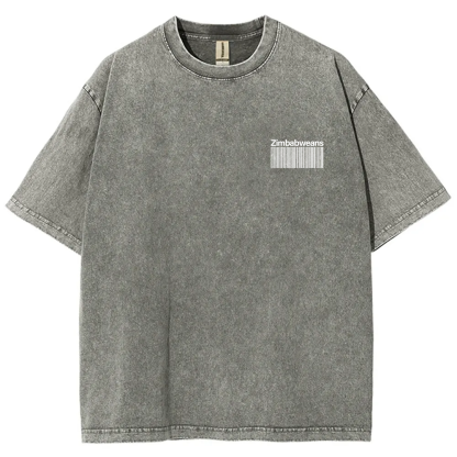 Zimbabweans Unisex Fit  Washed T-Shirt