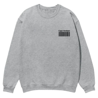 Cape Verdean Unisex Fit  Casual Crewneck Sweatshirt wearishow