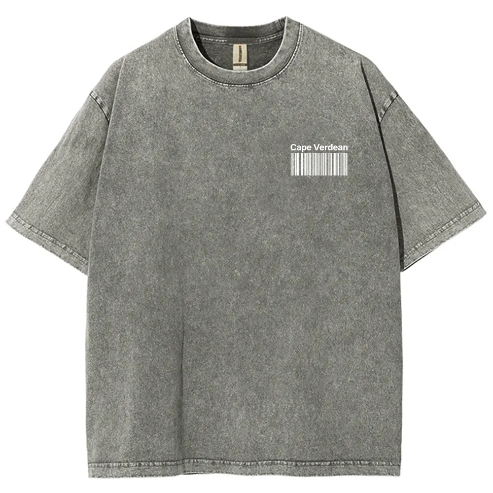 Cape Verdean Unisex Fit  Washed T-Shirt