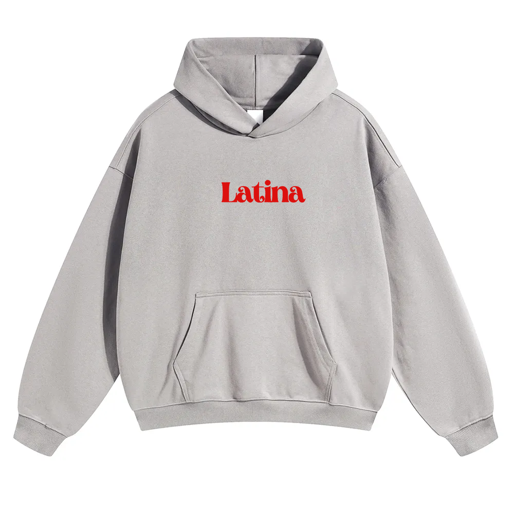 Latina Unisex Fit Color Hoodie wearishow