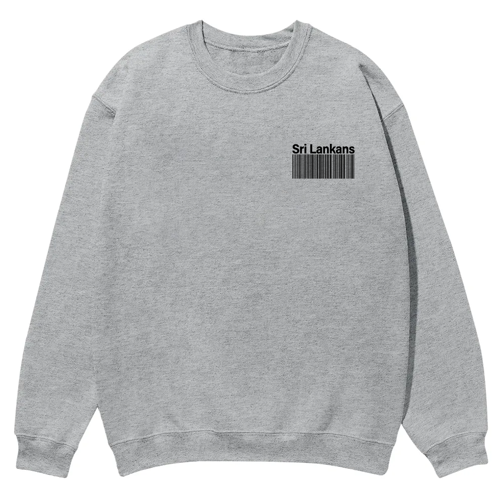 Sri Lankans Unisex Fit  Casual Crewneck Sweatshirt wearishow