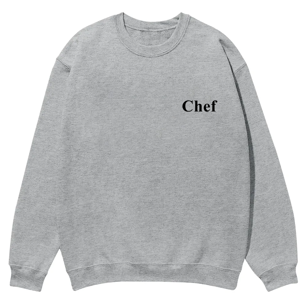 Chef Casual Crewneck Sweatshirt wearishow