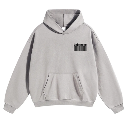 Lebanese Unisex Fit Color Hoodie wearishow