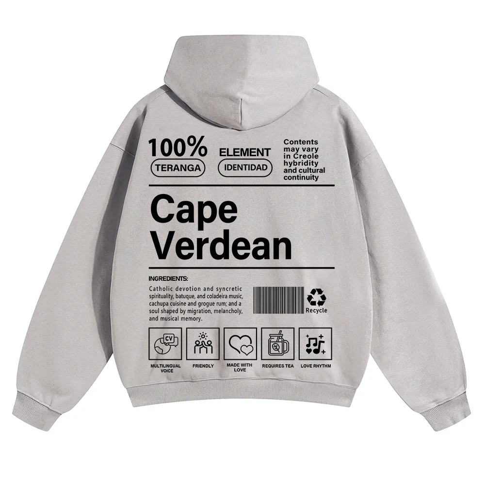 Cape Verdean Unisex Fit Color Hoodie wearishow