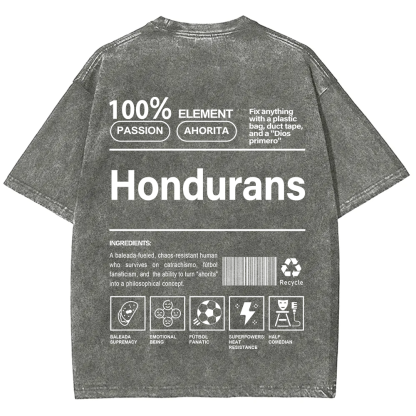 Hondurans Unisex Fit  Washed T-Shirt