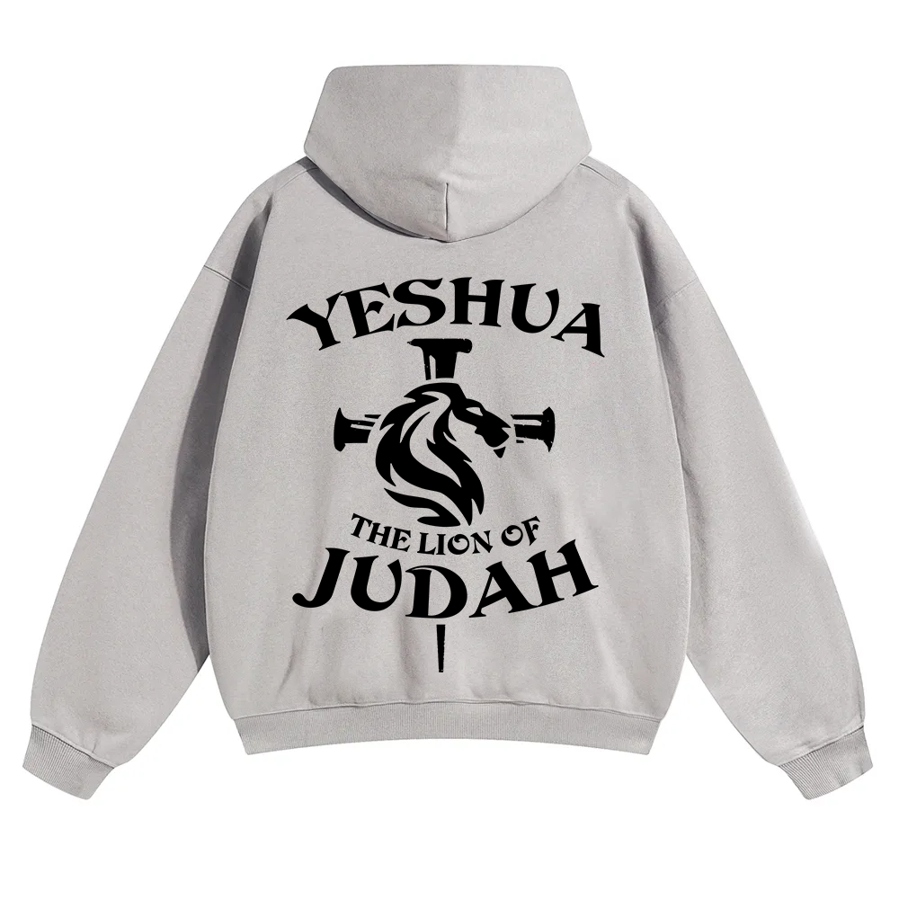 Yeshua Unisex Solid Color Hoodie wearishow