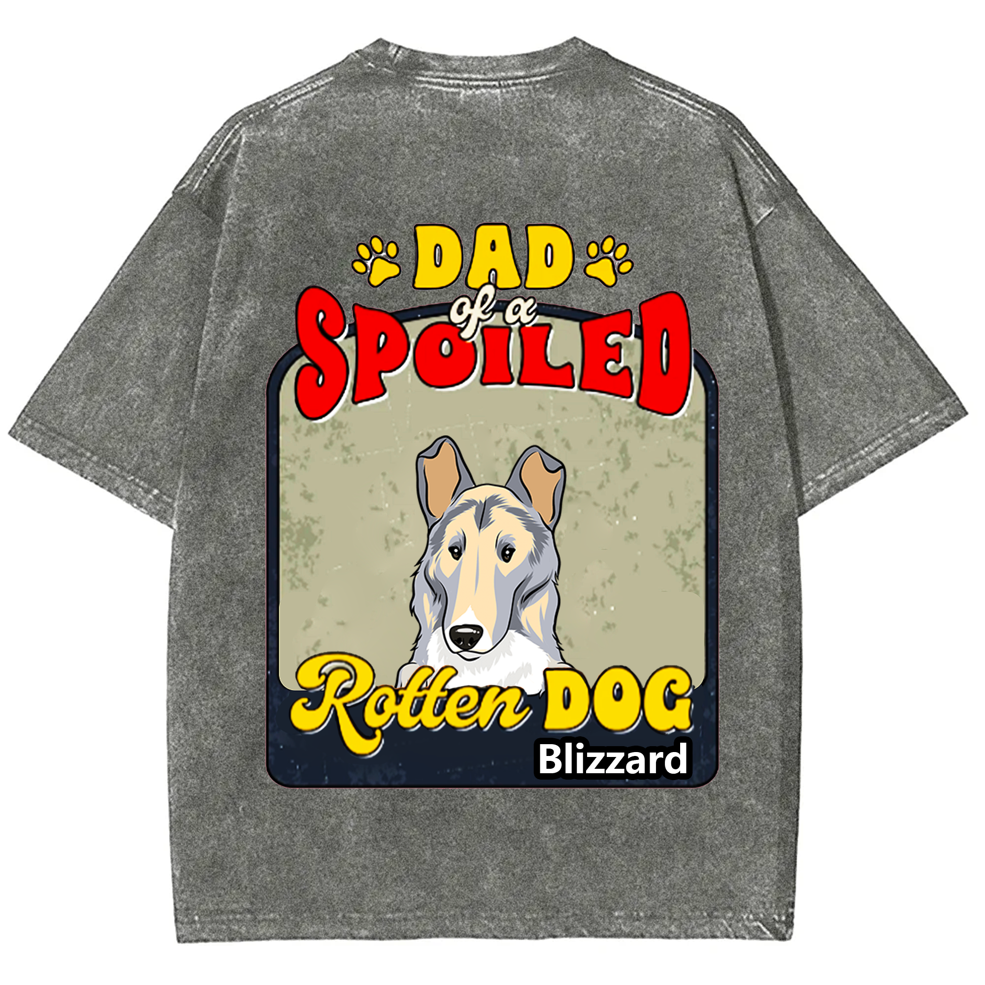Spoiled Rotten Dog Named - Personalized Custom Unisex T-shirt
