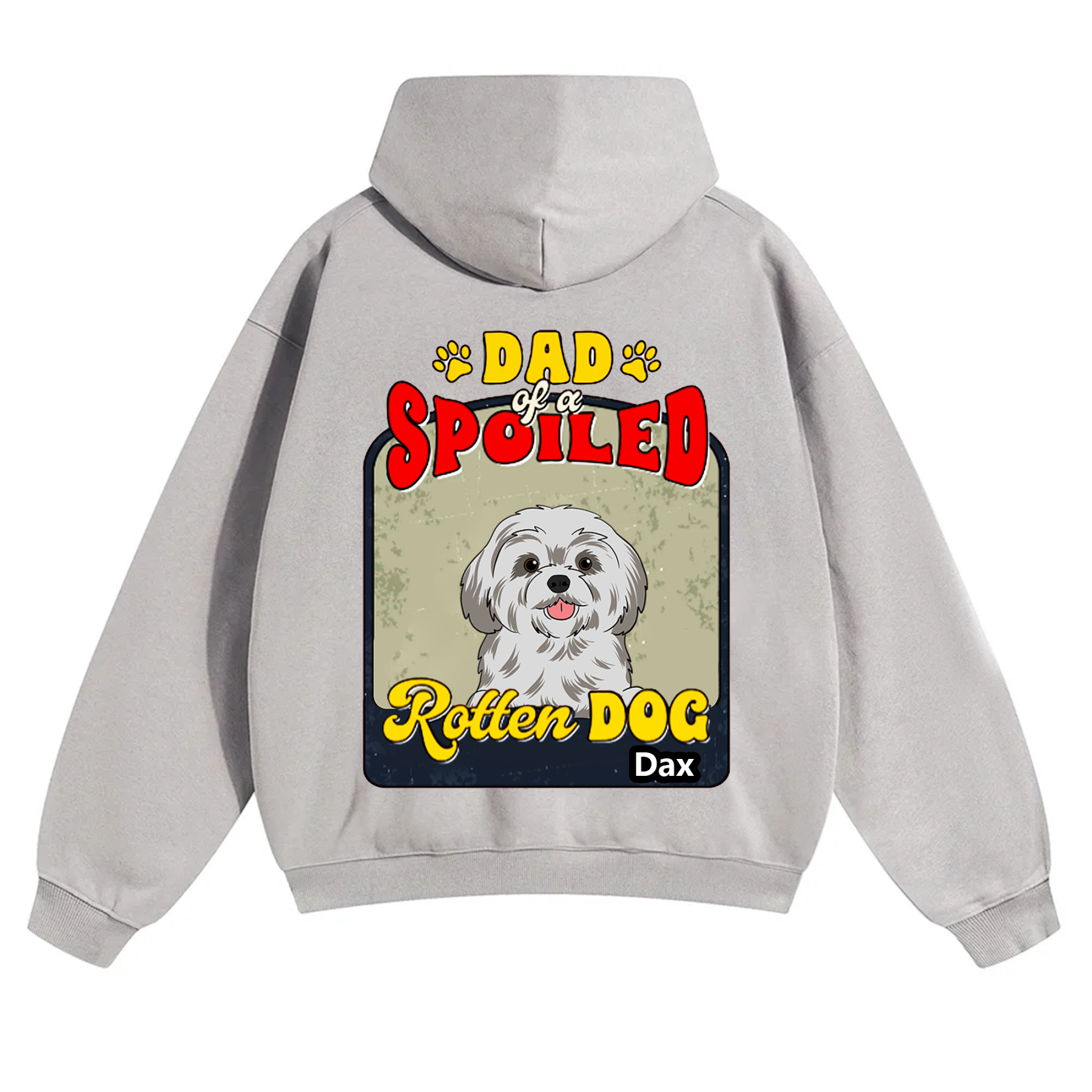Spoiled Rotten Dog Named - Personalized Custom Unisex Hoodie