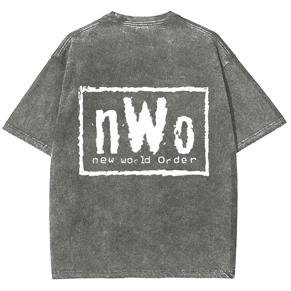 Wrestling Washed Nwo New World Order WWE T-Shirt
