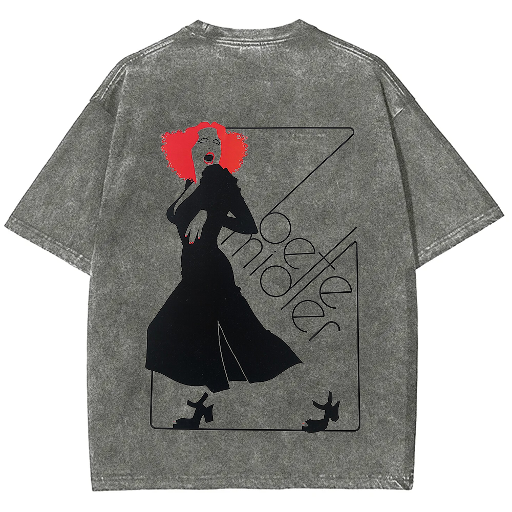 Bette Midler Singer Vintage Washed T-Shirt