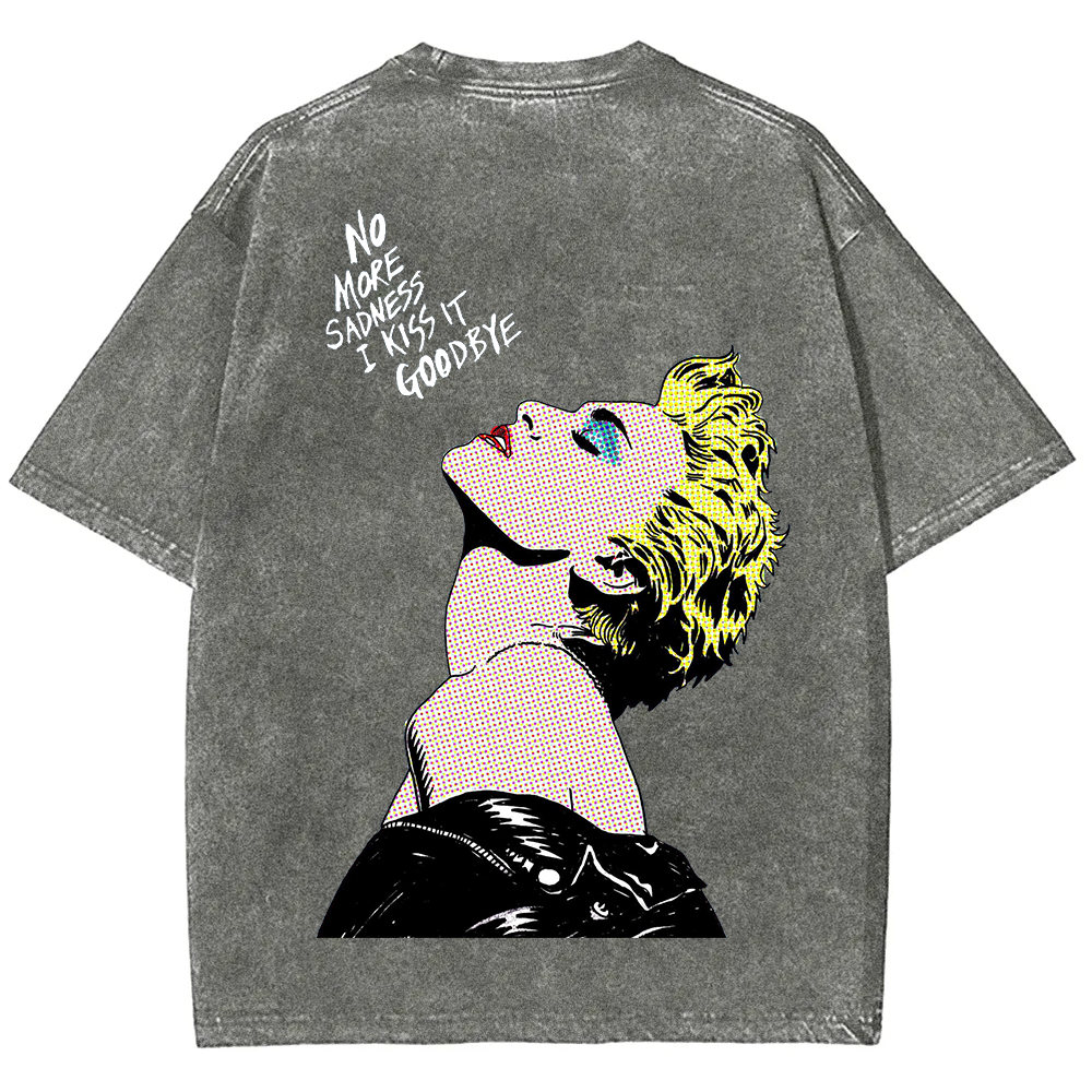 Listen to True Blue by Madonna Printed T-shirt