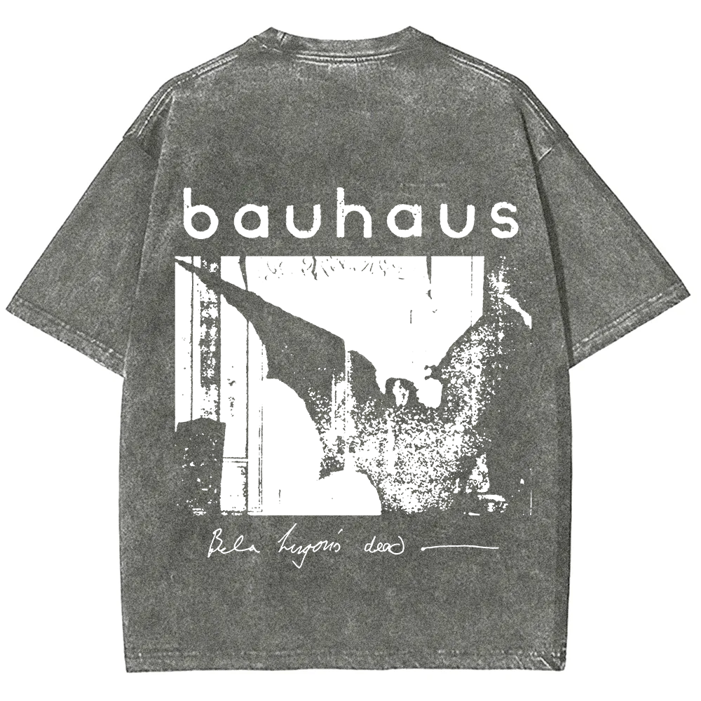 Unisex cotton Bauhaus Rock Band T-shirt
