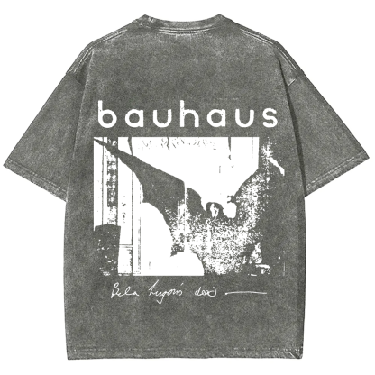 Unisex cotton Bauhaus Rock Band T-shirt