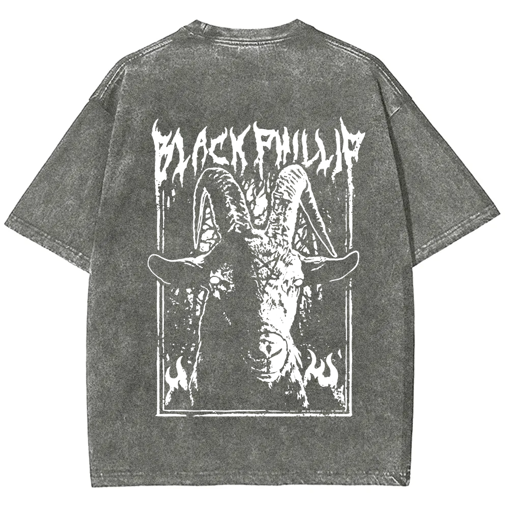 Unisex Vintage Washed The Witch Black Phillip T-Shirt