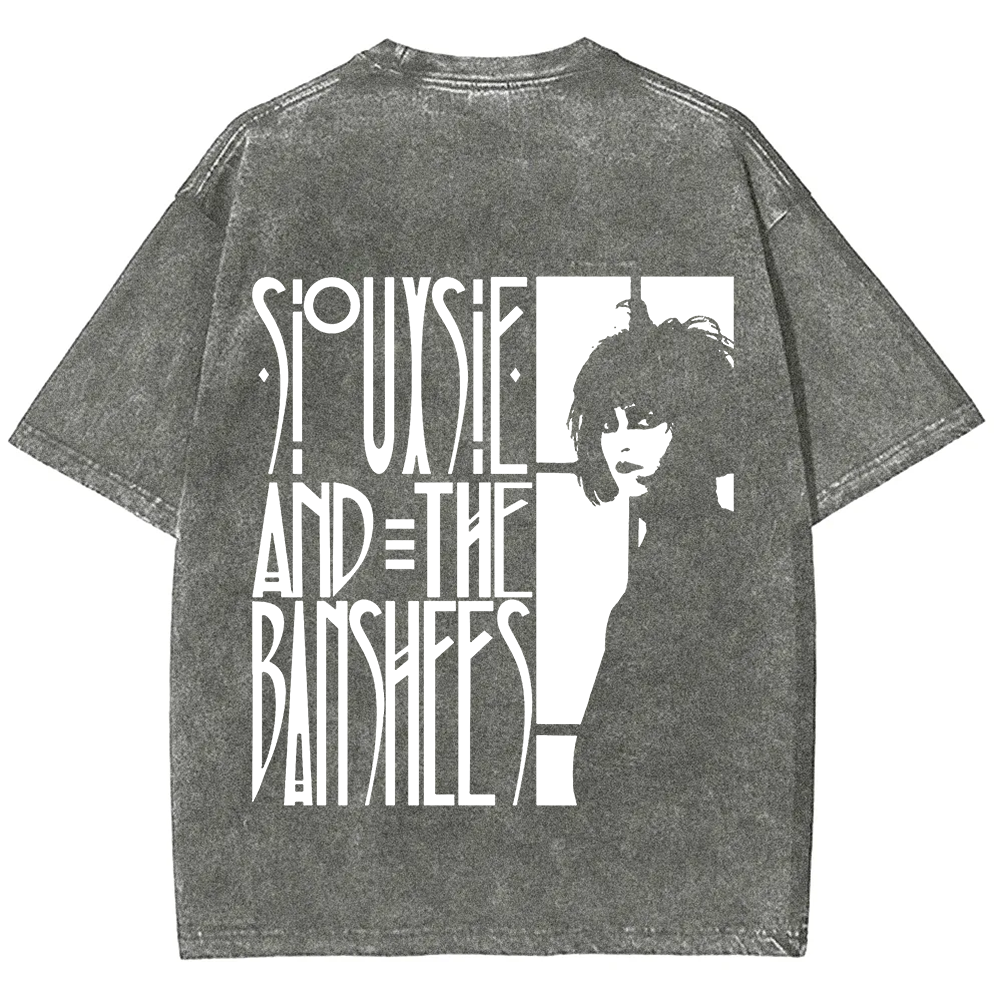 Unisex Vintage Washed Siouxsie and the Banshees T-Shirt