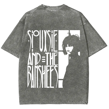 Unisex Vintage Washed Siouxsie and the Banshees T-Shirt