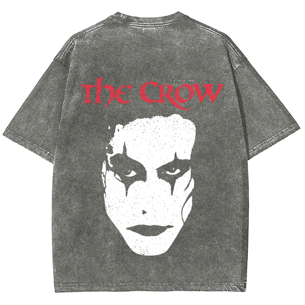 Unisex Vintage Washed The Crow T-Shirt
