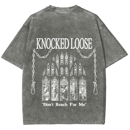 Knocked Loose Band Vintage Washed T-Shirt
