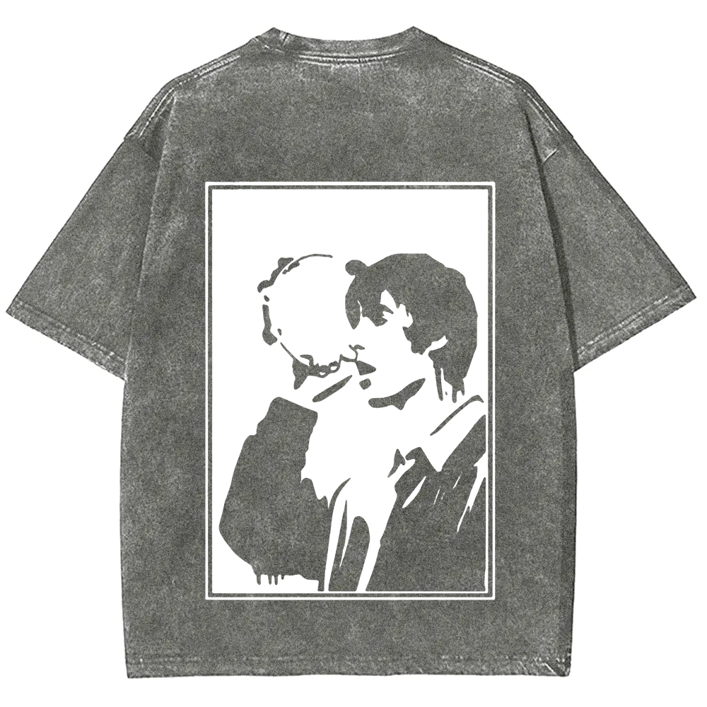 Oasis Band Vintage Washed T-Shirt