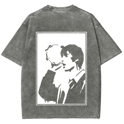 Oasis Band Vintage Washed T-Shirt