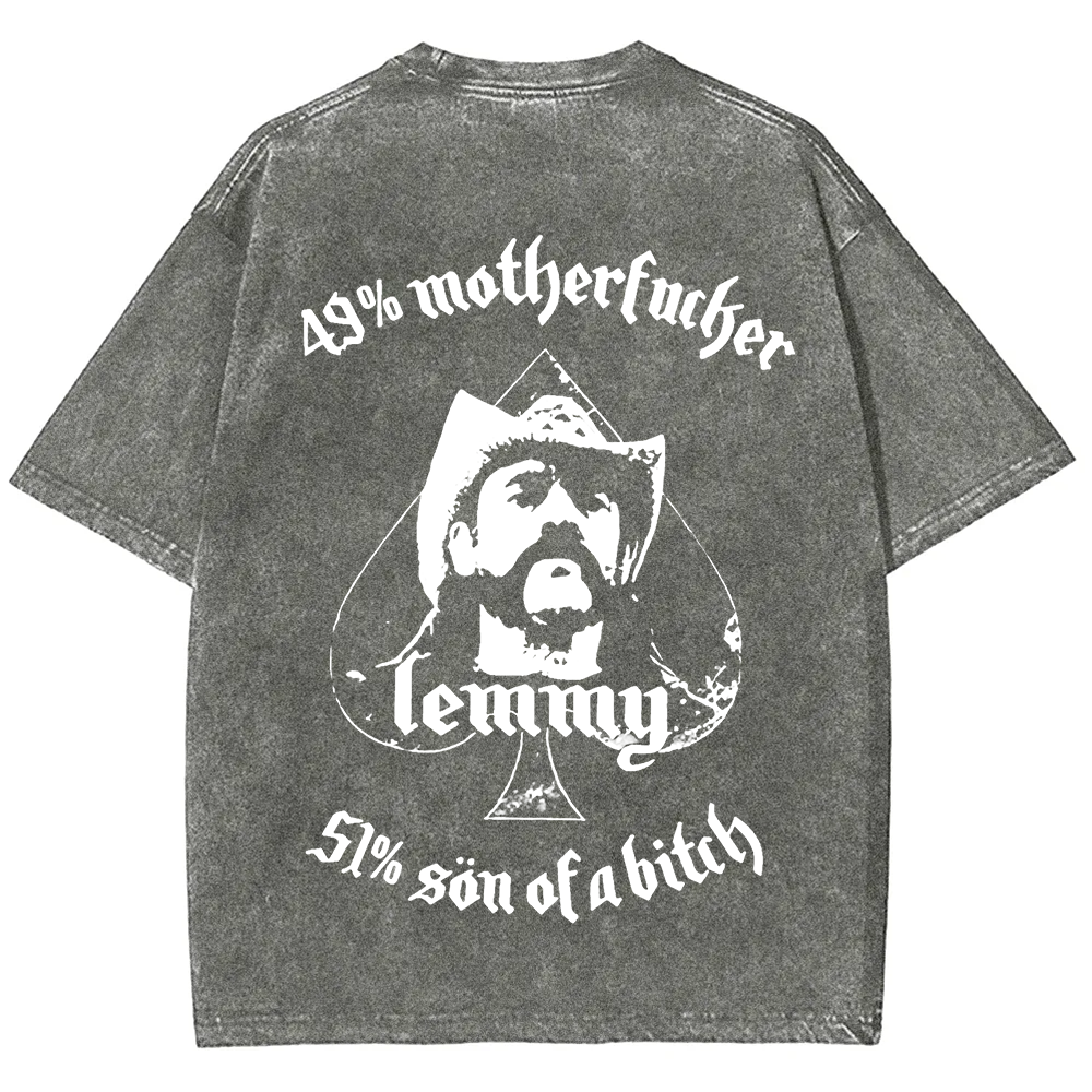  Motörhead Vintage Washed Lemmy Motorhead t-Shirt