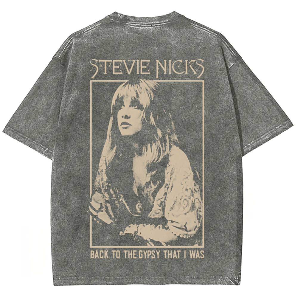 Stevie Nicks Singer Vintage Washed t-Shirt