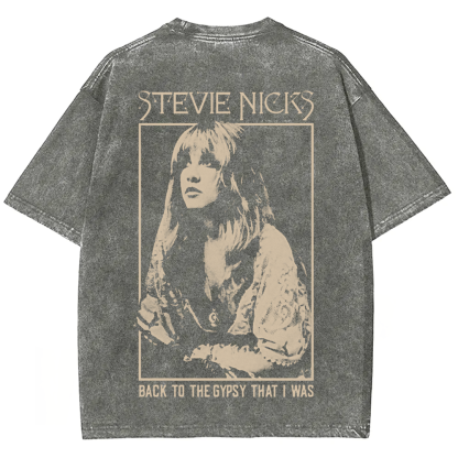 Stevie Nicks Singer Vintage Washed t-Shirt