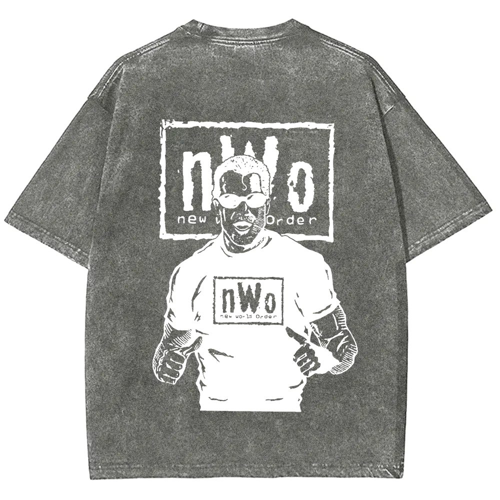Wrestling Washed New World Order WWE t-Shirt