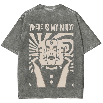 Vintage Washed Pixies Where Is My Mind t-Shirt