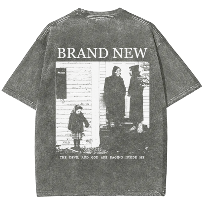 Washed Brand New Band t-Shirt