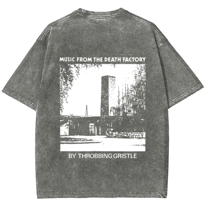 Music From The Death Factory - Throbbing Gristle Band t-Shirt