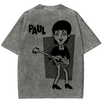 Paul McCartney Musicians Washed t-Shirt