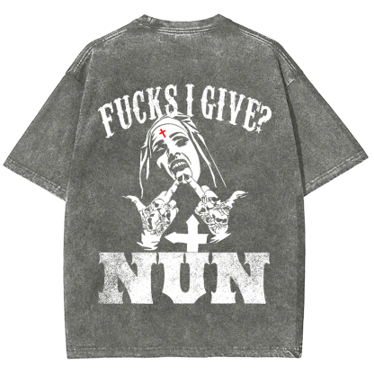 Unholy Nun Fucks Given Nun Unisex Classic Tank Top t-Shirt