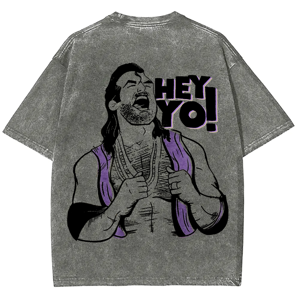 WWE Razor Ramon-Scott Hall HEY YO Casual Printed t-Shirt