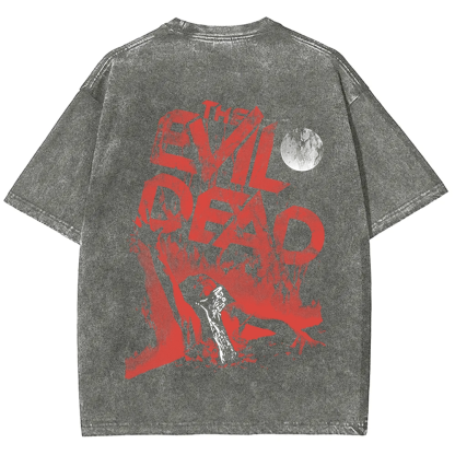Unisex Vintage Washed  Evil Dead t-Shirt