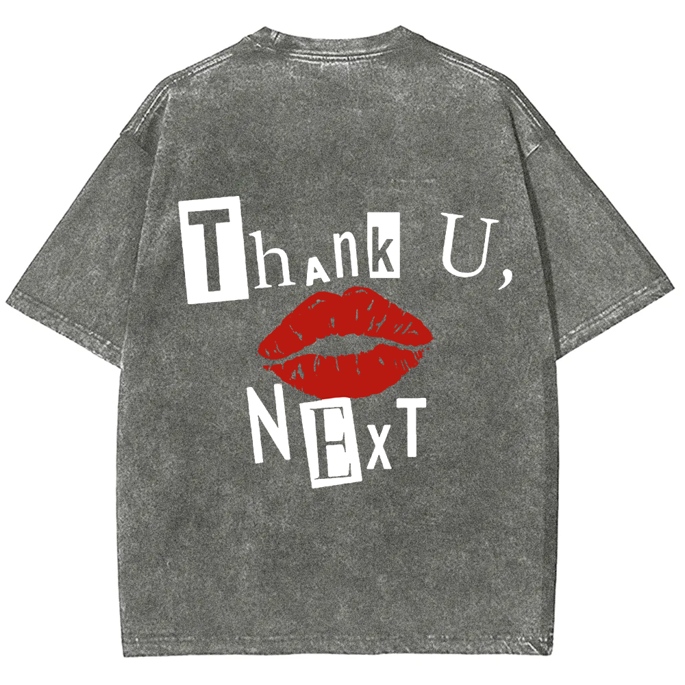 Unisex Vintage Washed Ariana Grande Singer t-Shirt