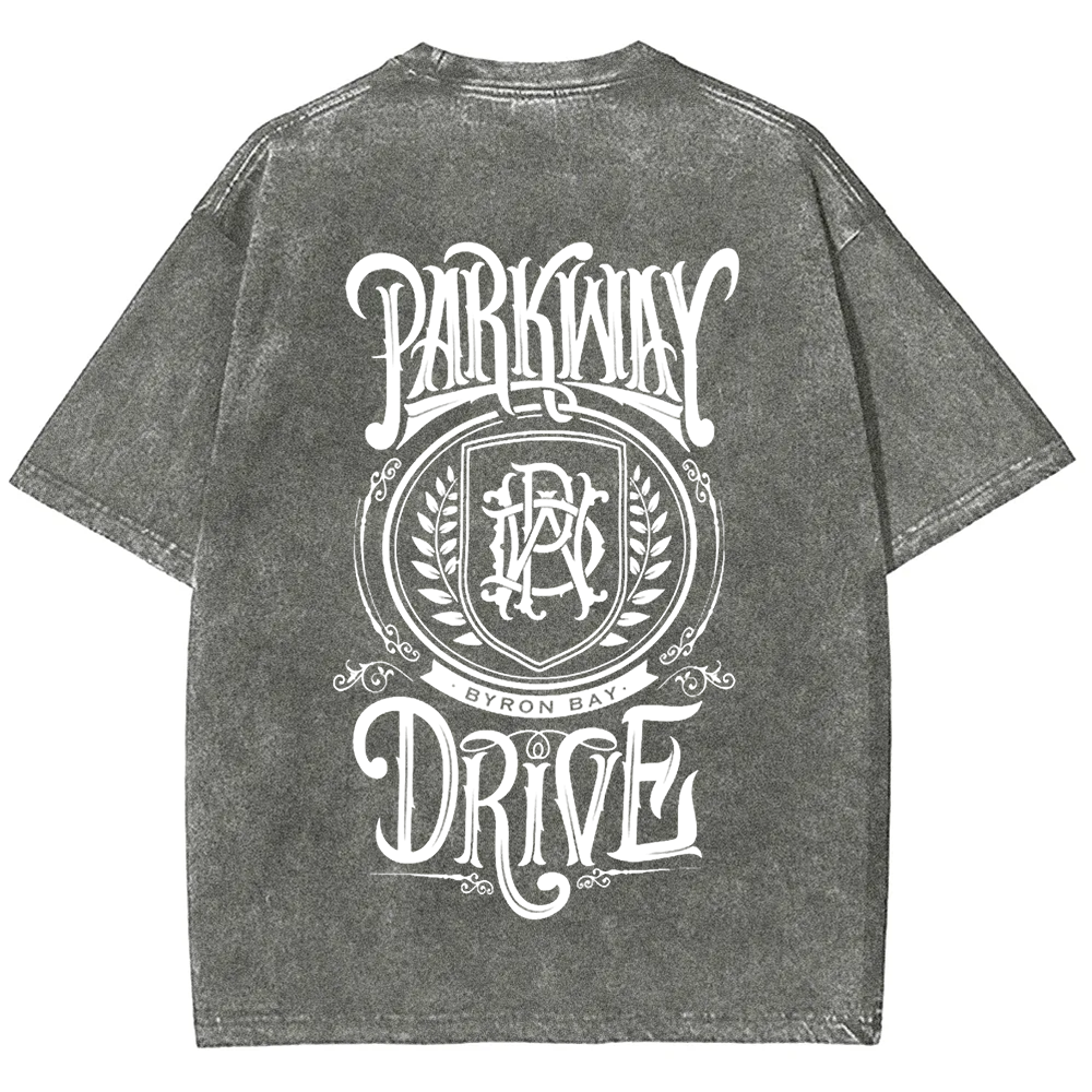 Unisex Vintage Washed  Parkway Drive Band t-Shirt