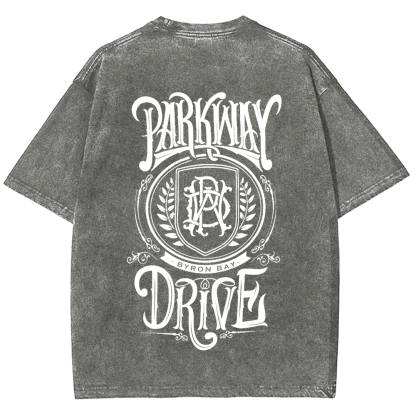 Unisex Vintage Washed  Parkway Drive Band t-Shirt