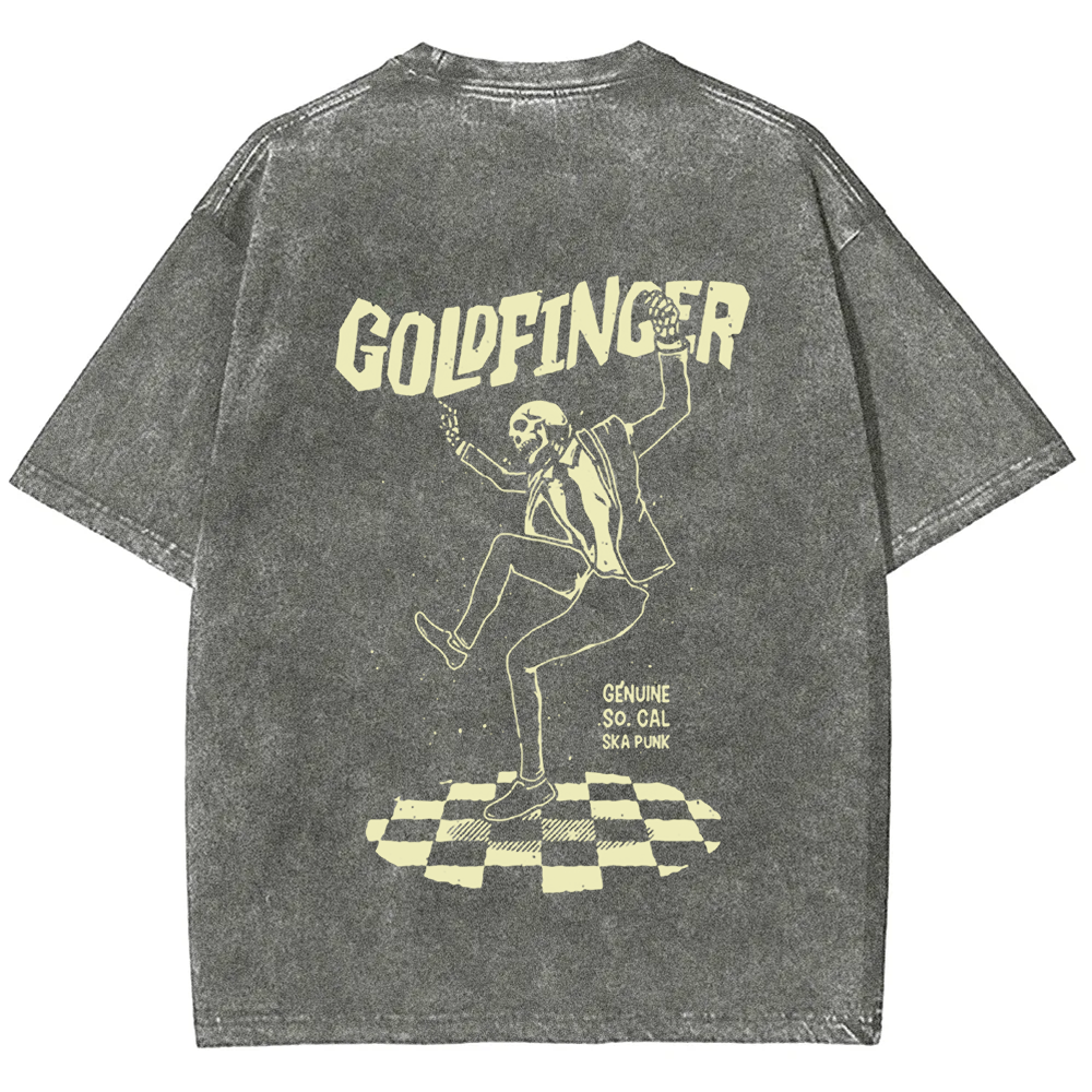 Unisex Vintage Goldfinger Band t-Shirt