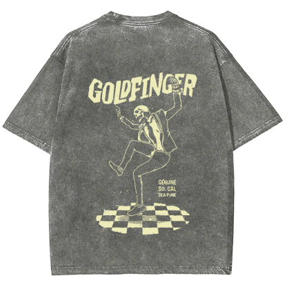 Unisex Vintage Goldfinger Band t-Shirt